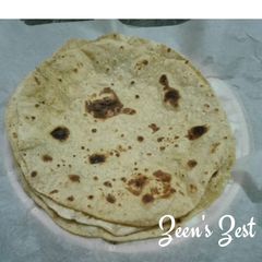 Homemade Chapatis A picture of Homemade Chapatis.