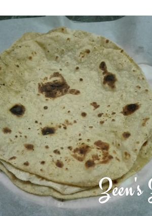 A picture of Homemade Chapatis.