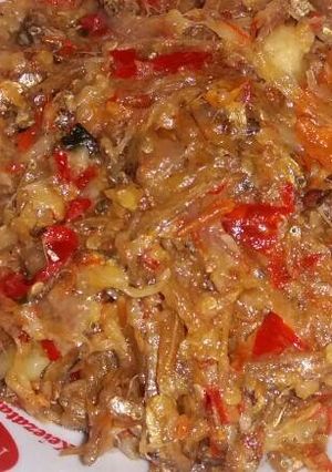 Foto resep Sambal tempoyak teri endess