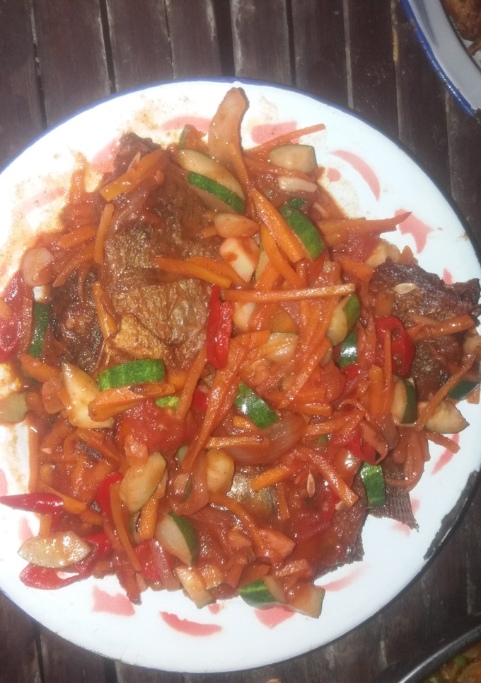 Foto resep Nila asam manis