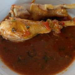 A picture of Kiyenyeji chicken soup#4week's challenge#favouriteeasterdish.