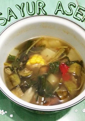 Foto resep Sayur asem + ikan tongkol tepung