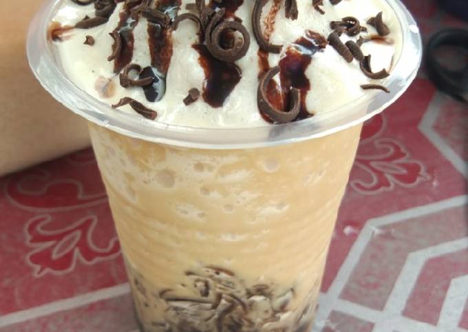 Resep #siapramadan #anti ribet cappucino cincau/capcin menyegarkan yang Enak