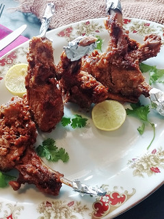 A picture of Masala chops.