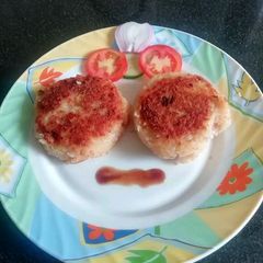 A picture of Oats and Potato Tikki.
