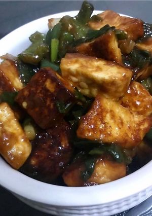 A picture of Chilli Paneer.