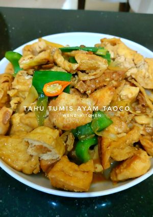Foto resep Tahu tumis ayam taoco