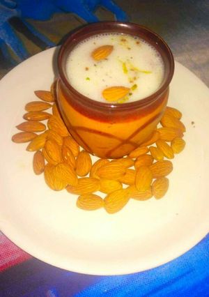 A picture of Special badam malai lassi.