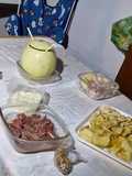 Melón con vino