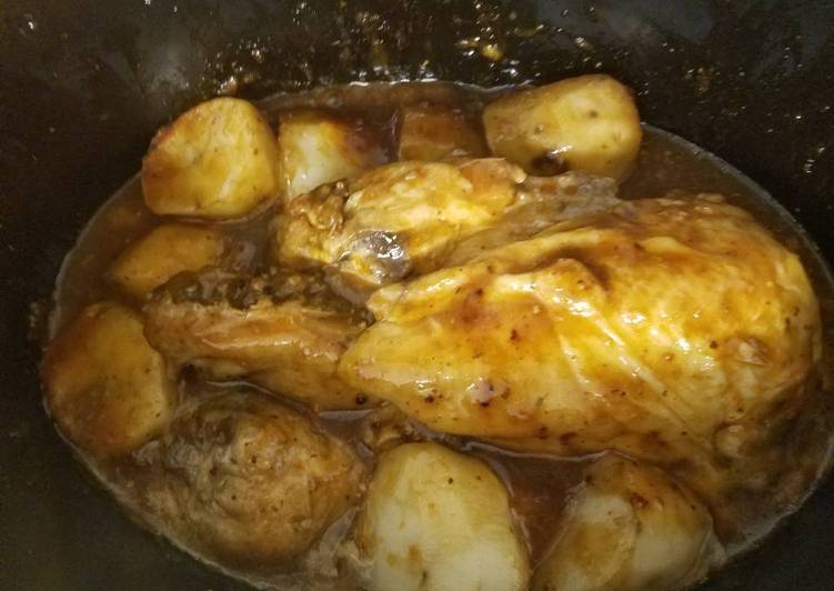 Recipe of Ultimate Crockpot BBQ Chicken