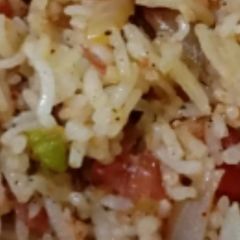 A picture of Tadka Rice.