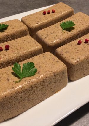 Une photo de Terrine végétale et vegan (rapide)
