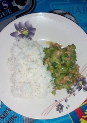 Foto resep Oseng pare tempe semangit