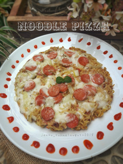 Foto resep Noodle Pizza