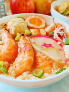海鮮粥(電鍋版) 的食譜成品照片