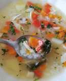 Caldo de pollo