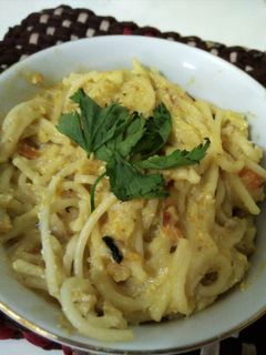 Foto resep Spaghetti carbonara kukus mpasi 11+