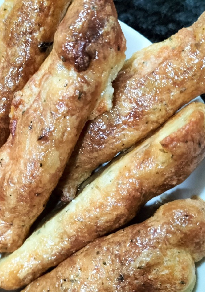 Una foto de Palitos de mozzarella en airfryer