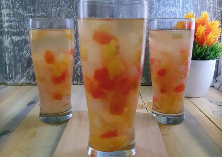 Resep Es Buah Segar (koktail buah), Bikin Ngiler