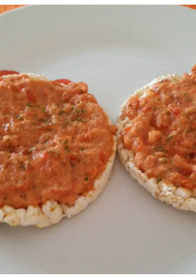 Una foto de Paté de pimiento rojo
