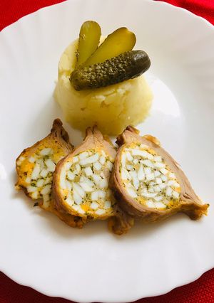 Töltött hús recept fotója
