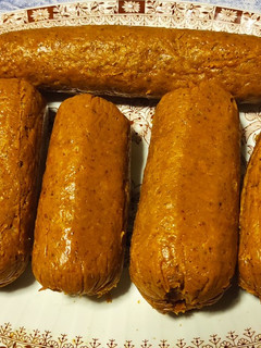 Una foto de Morcilla vegana de verduras