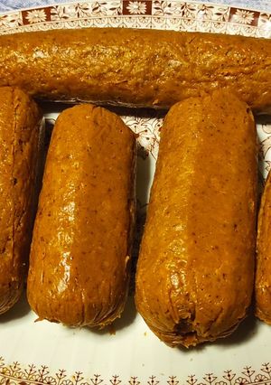 Una foto de Morcilla vegana de verduras