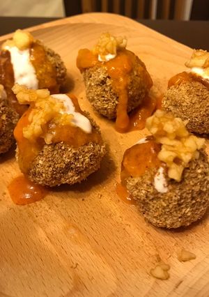 Almás gombóc recept fotója