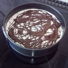 A picture of Bailey's cheesecake.