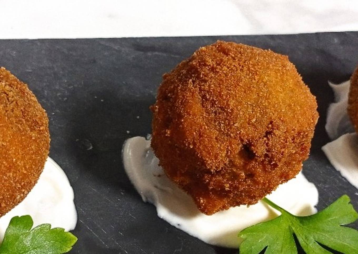 Albóndigas de cangrejo