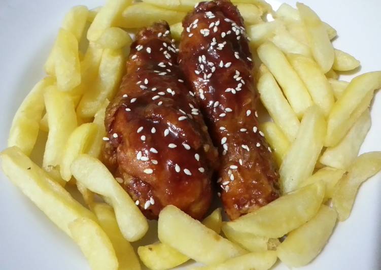 Resep Fried Drumstick With Hoisin Sauce Lee Kum Kee yang Bikin Ngiler