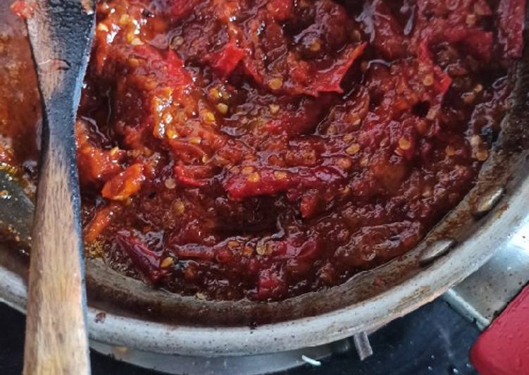 Sambal tomat pedas manis