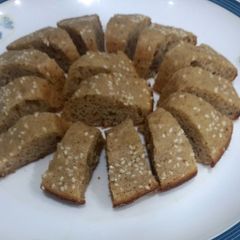 A picture of Diet cake with dates flavour 🍰🍰.