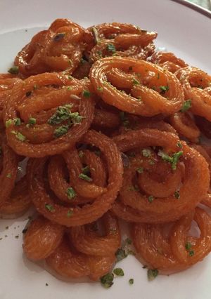 A picture of Paneer jalebi.