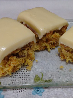 Una foto de Torta de zanahoria y nuez