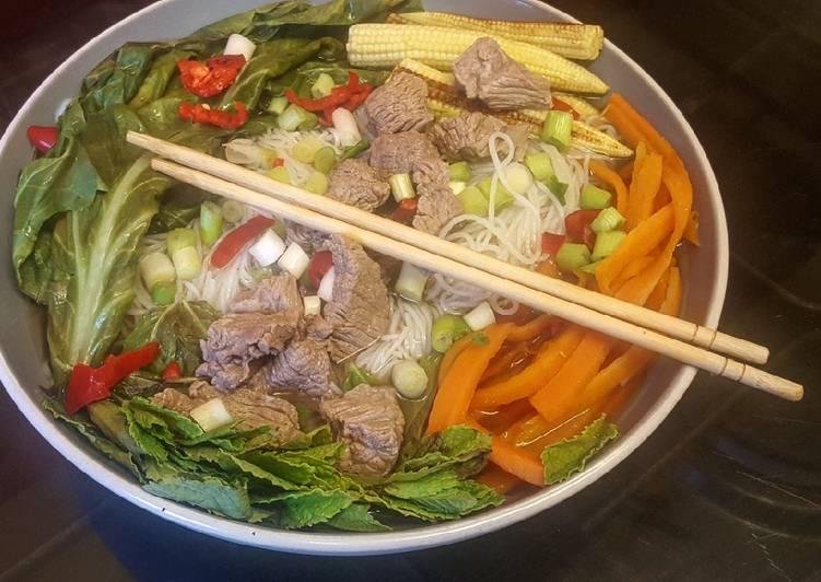 Steps to Make Ultimate Healthy Pho Bo