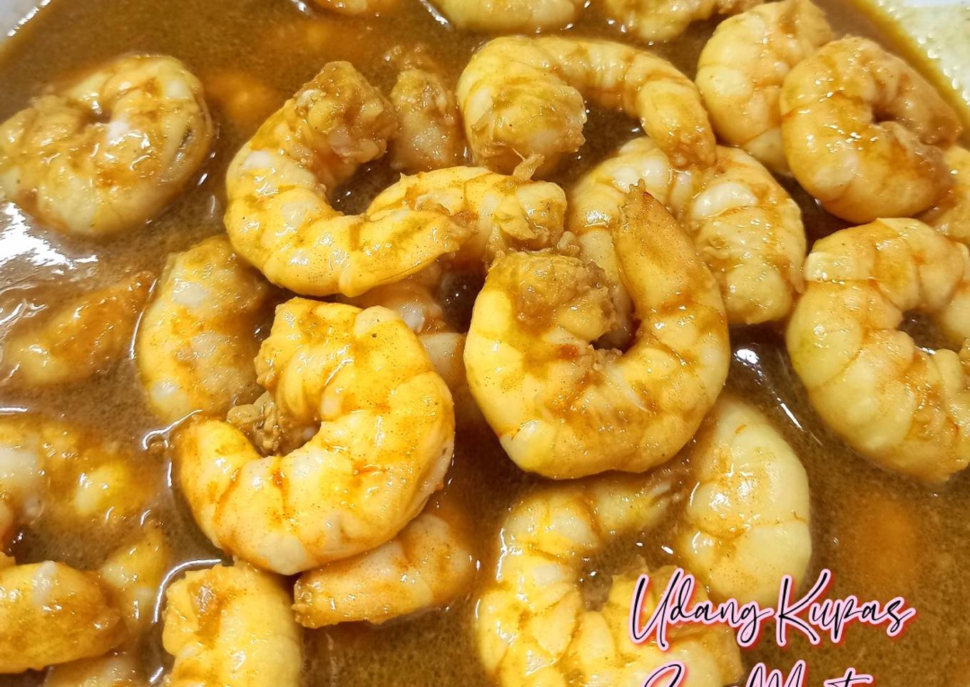 Udang Kupas Saos Mentega