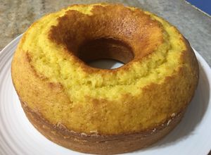 Una foto de Torta de mandarina fácil
