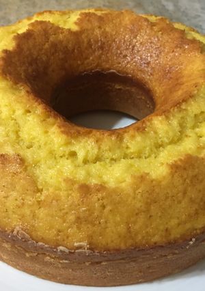 Una foto de Torta de mandarina fácil