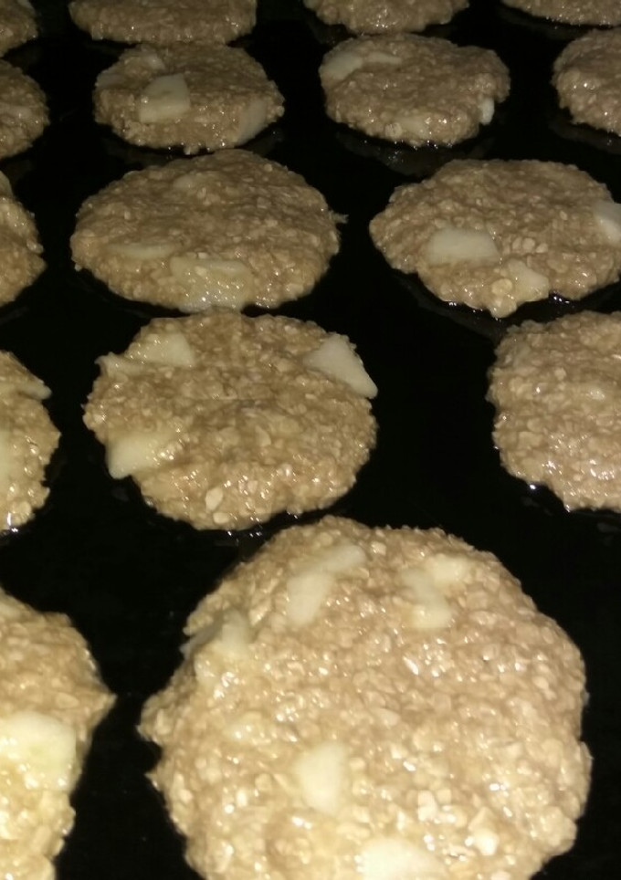 Una foto de Galletas de avena con manzana