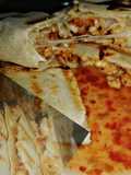 كساديا الدجاج مع طريقة عمل خبز التورتيلا 🌮