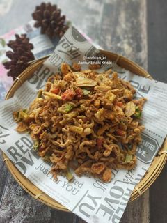 Foto resep Jamur Enoki Krispi
