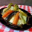 Cuscus de carne de ternera y siete verduras