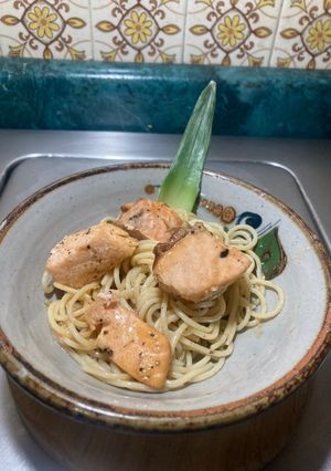 Una foto de Salmón 🍣 agrio