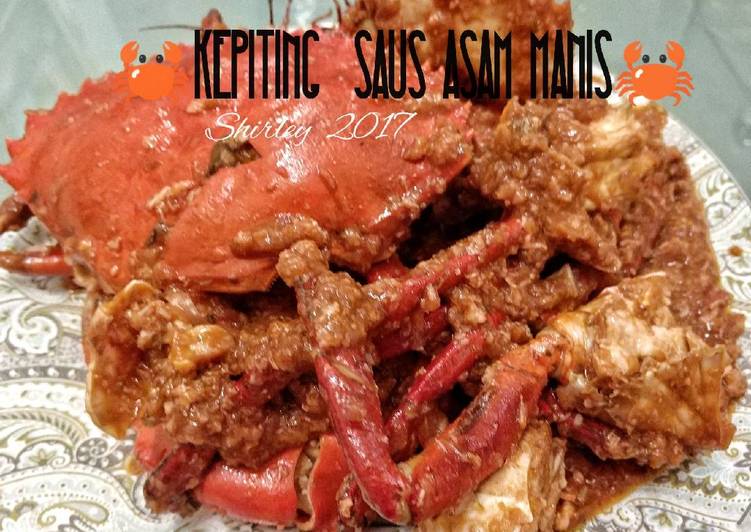 Resep 🦀KEPITING saus Asam Manis favourite 🦀 oleh Shirley Wijaya - Cookpad