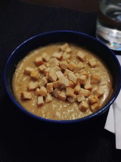 Una foto de Crema de puerro