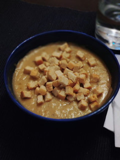 Una foto de Crema de puerro