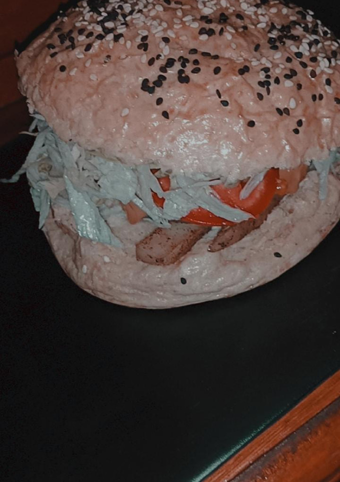Una foto de Mega hamburguesa