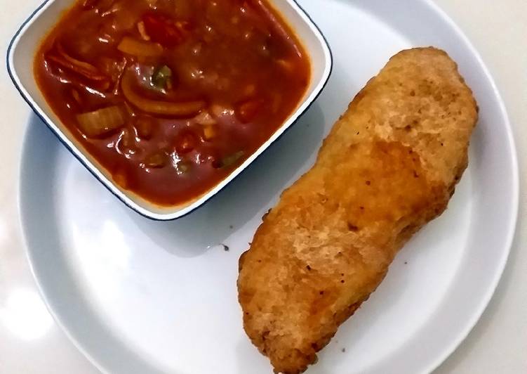 Bahan mengolah Ikan kakap asam pedas Lezat