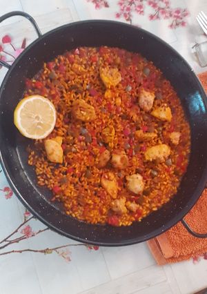 Foto principal de Paella ligera sin aceites 👌